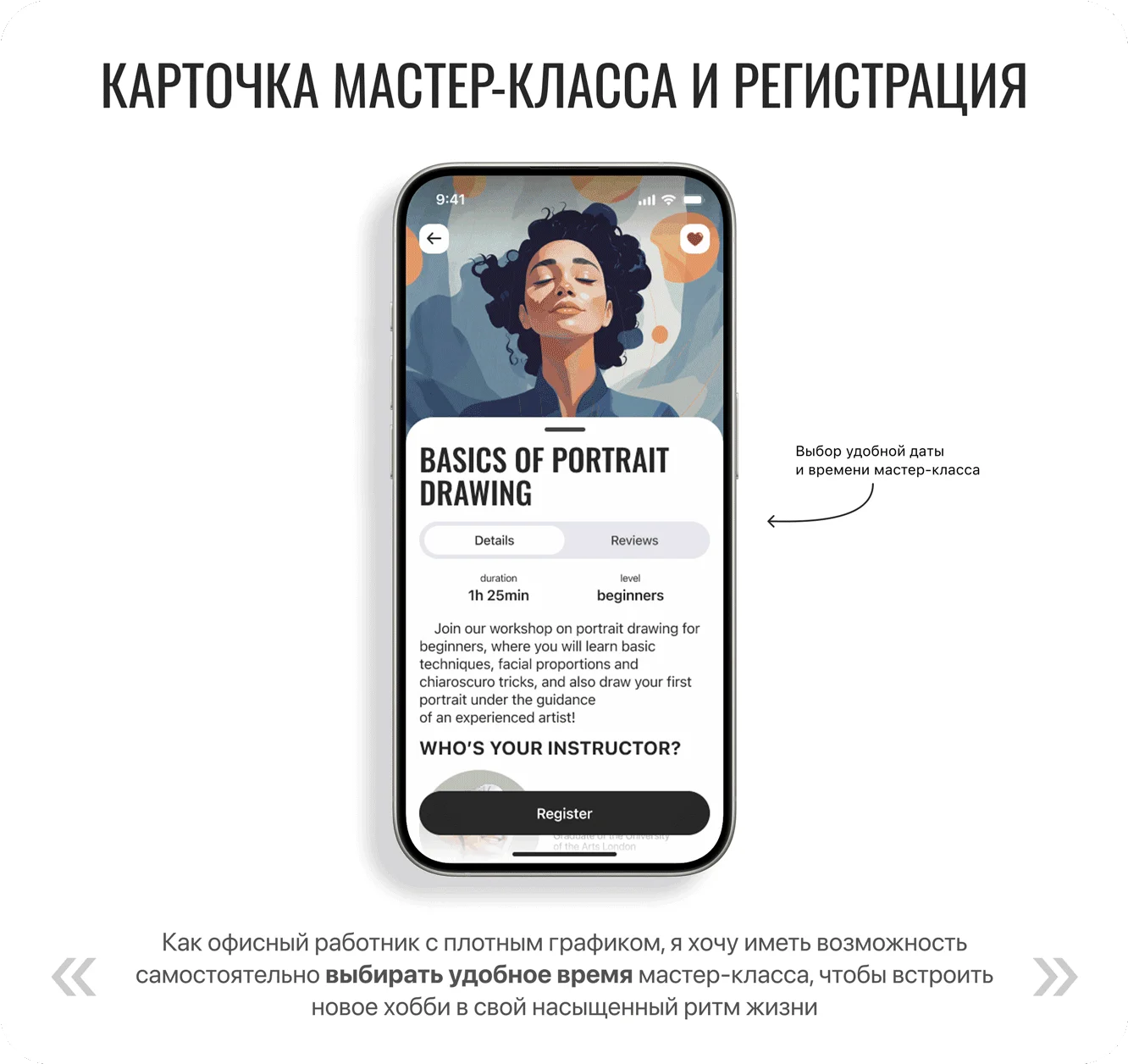 Анимированный прототип приложения